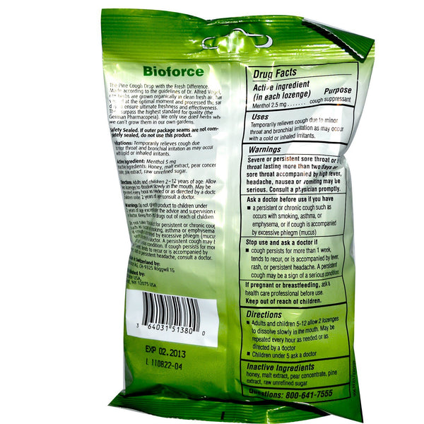 A Vogel, Soothing Pine Cough Drops, 18 Lozenges - The Supplement Shop