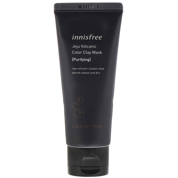 Innisfree, Jeju Volcanic Color Clay Mask, Purifying, 2.36 fl oz (70 ml) - The Supplement Shop