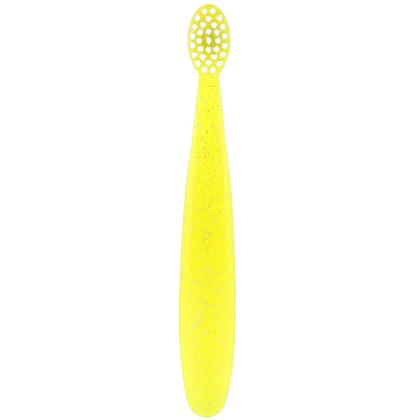 RADIUS, Totz Brush, 18 Months +, Extra Soft, Yellow, 1 Toothbrush - The Supplement Shop