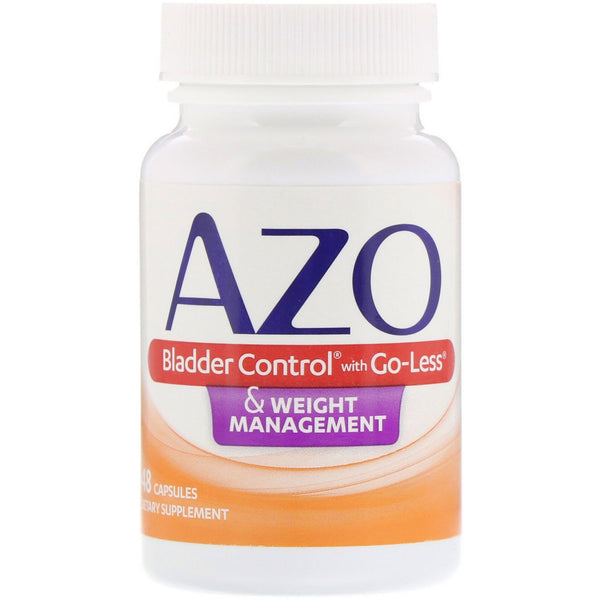 Azo, Bladder Control with Go-Less & Weight Management, 48 Capsules - The Supplement Shop