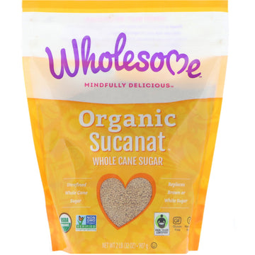 Wholesome , Organic Sucanat, Whole Cane Sugar, 2 lb (907 g)