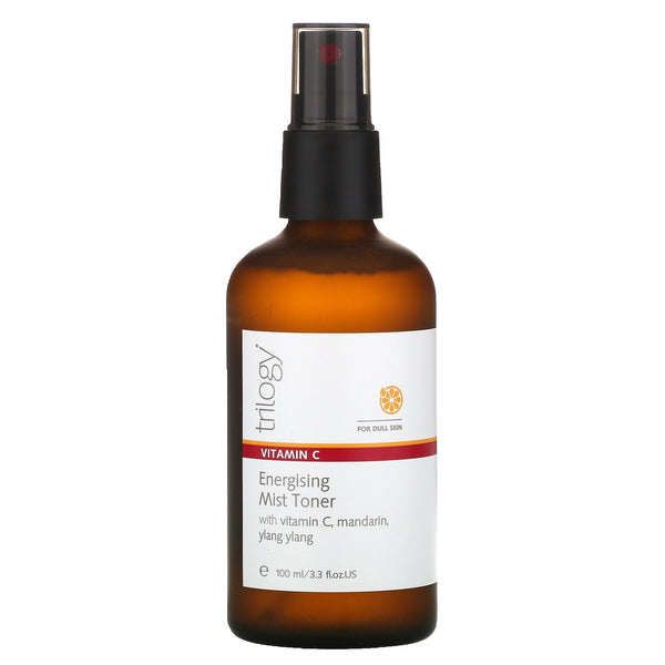 Trilogy, Vitamin C Energising Mist Toner, 3.3 fl oz (100 ml) - The Supplement Shop