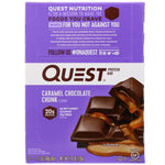 Quest Nutrition, Protein Bar, Caramel Chocolate Chunk, 12 Bars, 2.12 oz (60 g) Each - The Supplement Shop