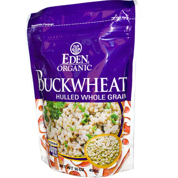 Eden Foods, Organic, Buckwheat, Hulled Whole Grain, 16 oz (454 g)