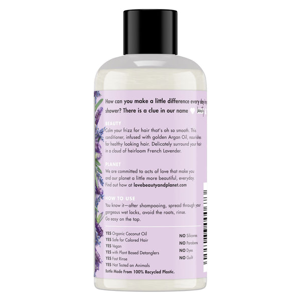 Love Beauty and Planet, Smooth and Serene Conditioner, Argan Oil & Lavender, 3 fl oz (89 ml) - The Supplement Shop