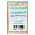 Auromere, Ayurvedic Toothpicks, Neem Picks, 100 Pieces - The Supplement Shop
