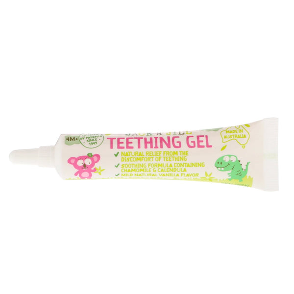 Jack n' Jill, Teething Gel, 4+ Months, Vanilla, 0.5 oz (15 g) - The Supplement Shop