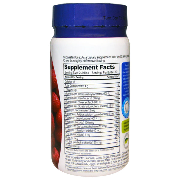 YumV's, Multi Vitamin for Adults, Raspberry Flavor, 60 Jelly Vitamins - The Supplement Shop