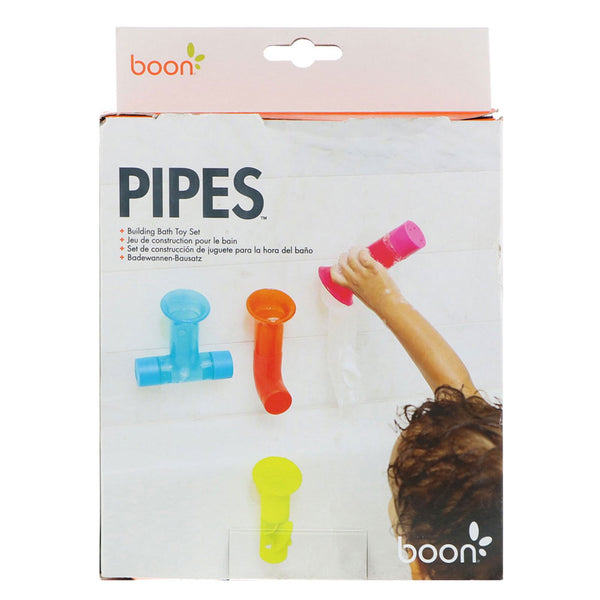 Boon, Pipes, Building Bath Toy Set, 12+ Months, 5 Bath Toys - The Supplement Shop