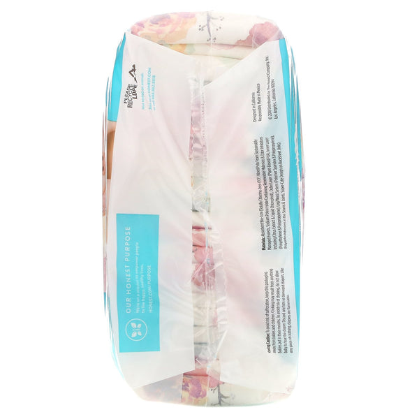 The Honest Company, Honest Diapers, Size 5, 27+ Pounds, Rose Blossom, 20 Diapers - The Supplement Shop