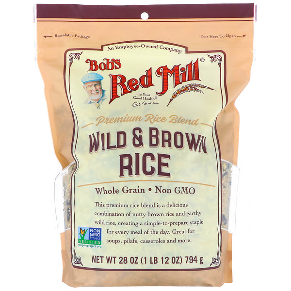 Bob's Red Mill, Wild & Brown Rice, 28 oz (794 g) - The Supplement Shop