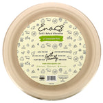 Earth's Natural Alternative, 10" Compostable Plates, 50 Pack - The Supplement Shop