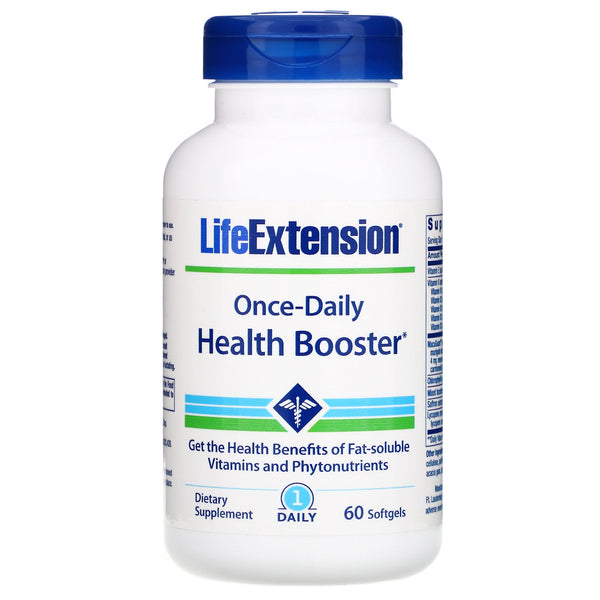 Life Extension, Once-Daily Health Booster, 60 Softgels - The Supplement Shop