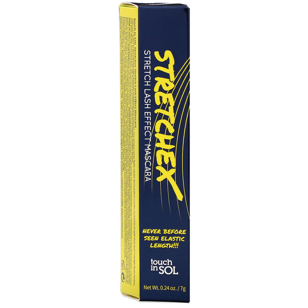 Touch in Sol, Stretchex, Stretch Lash Effect Mascara, Black, 0.24 oz (7 g) - The Supplement Shop