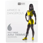 Sports Research, Sweet Sweat Arm Trimmers, Unisex-Regular, Yellow, 1 Pair - The Supplement Shop