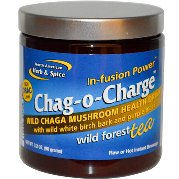 North American Herb & Spice, Chag-O-Charge, Wild Forest Tea, 3.2 oz (90 g)