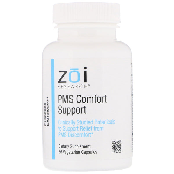 ZOI Research, PMS Comfort Support, 56 Vegetarian Capsules - The Supplement Shop