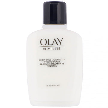 Olay, Complete, UV365 Daily Moisturizer, SPF 15, Sensitive, 4.0 fl oz (118 ml)