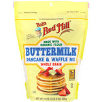 Bob's Red Mill, Buttermilk Pancake & Waffle Mix, Whole Grain, 24 oz (680 g) - The Supplement Shop