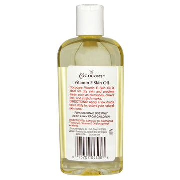 Cococare, Vitamin E Skin Oil, 4 fl oz (120 ml)