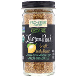 Frontier Natural Products, Organic Lemon Peel, Granules, 1.70 oz (47 g)
