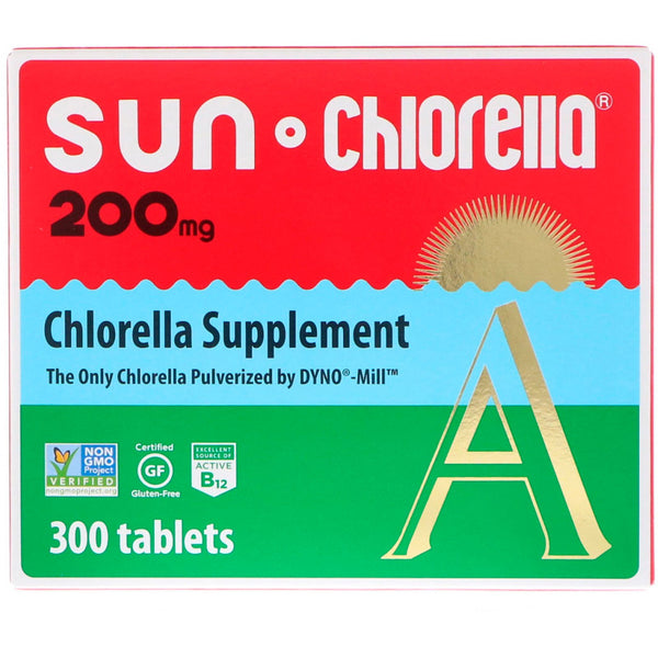 Sun Chlorella, A, 200 mg, 300 Tablets - The Supplement Shop
