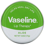 Vaseline, Lip Therapy, Aloe, 0.6 oz (17 g) - The Supplement Shop