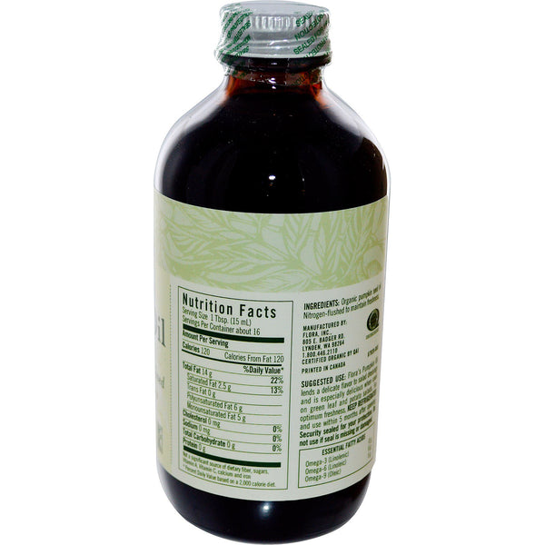 Flora, Certified Organic Pumpkin Oil, 8.5 fl oz (250 ml) - The Supplement Shop