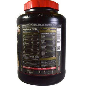 ALLMAX Nutrition, AllWhey Gold, 100% Whey Protein + Premium Whey Protein Isolate, Chocolate Peanut Butter, 5 lbs. (2.27 kg)