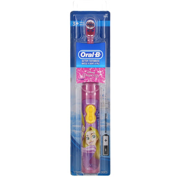 Oral-B, Kids, Battery Toothbrush, Soft, Disney Princess, 1 Toothbrush