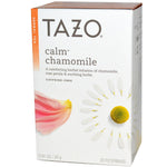 Tazo Teas, Herbal Tea, Calm Chamomile, Caffeine-Free, 20 Filterbags, 0.91 oz (26 g) - The Supplement Shop