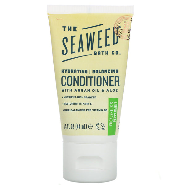 The Seaweed Bath Co., Hydrating Balancing Conditioner, Eucalyptus and Peppermint, 1.5 fl oz (44 ml) - The Supplement Shop