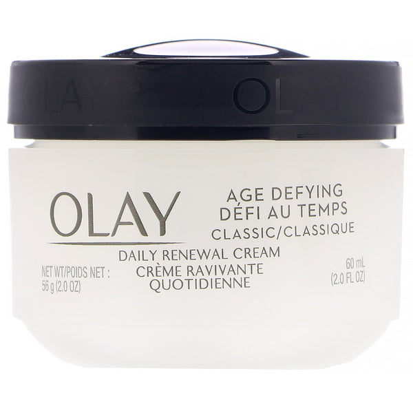 Olay, Age Defying, Classic, Daily Renewal Cream, 2 fl oz (60 ml) - The Supplement Shop