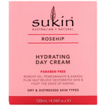 Sukin, Hydrating Day Cream, Rosehip, 4.06 fl oz (120 ml) - The Supplement Shop