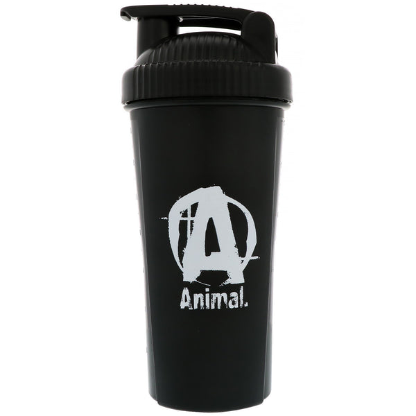 Universal Nutrition, Animal Shaker Cup, Black/White, 30 oz - The Supplement Shop