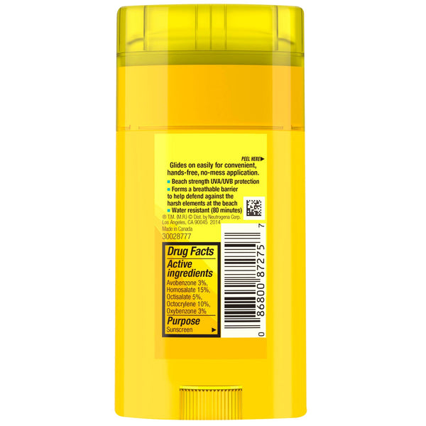 Neutrogena, Beach Defense, Sunscreen Stick, SPF 50+, 1.5 oz (42 g) - The Supplement Shop