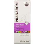 Pranarom, Essential Oil, Just Plain Relief, .27 fl oz (8 ml) - The Supplement Shop