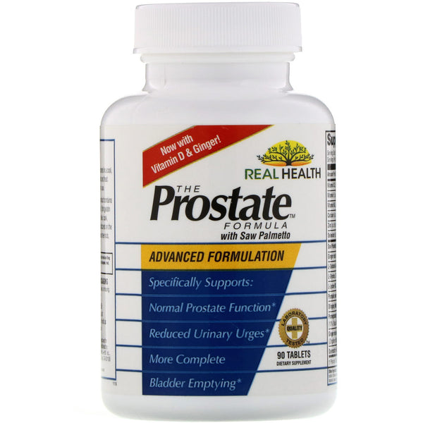 Real Health, The Prostate Formula with Saw Palmetto, 90 Tablets - The Supplement Shop