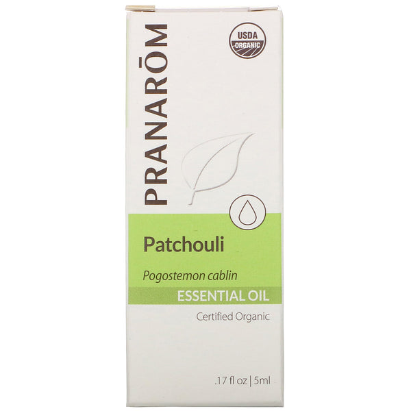 Pranarom, Essential Oil, Patchouli, 0.17 fl oz (5 ml) - The Supplement Shop