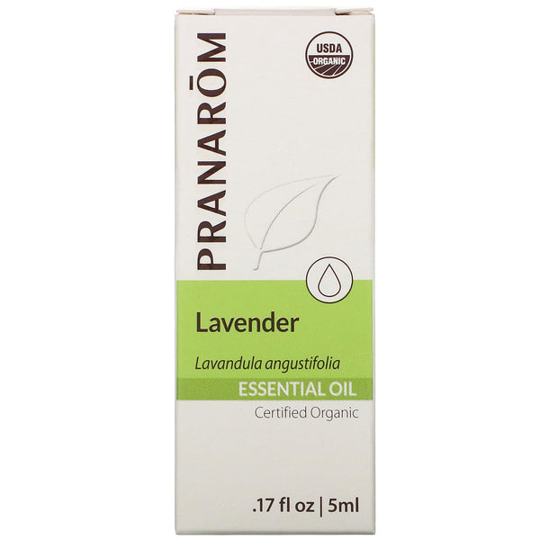 Pranarom, Essential Oil, Lavender, .17 fl oz (5 ml) - The Supplement Shop