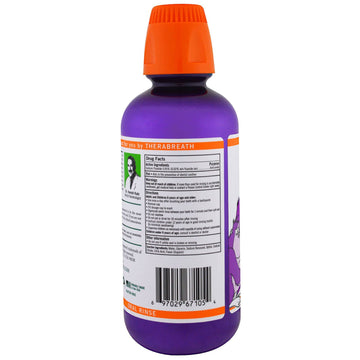 TheraBreath, Anti Cavity Oral Rinse for Kids, Gorilla Grape, 16 fl oz (473 ml)