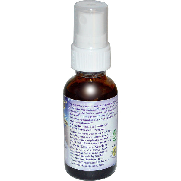 Flower Essence Services, Flora-Sleep, Flower Essence & Essential Oil, 1 oz (30 ml) - The Supplement Shop