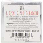 Fizz & Bubble, Shower Steamer, Zen, 3.8 oz (108 g) - The Supplement Shop