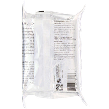 Nu-Pore, Aloe Makeup Remover Facial Wipes , 24 Wipes