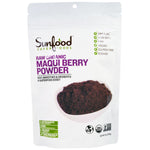 Sunfood, Superfoods, Raw Organic Maqui Berry Powder, 8 oz (227 g) - The Supplement Shop