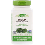 Nature's Way, Kelp, Whole Thallus, 600 mg, 180 Vegan Capsules - The Supplement Shop