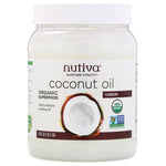 Nutiva, Organic Coconut Oil, Virgin, 54 fl oz (1.6 L) - The Supplement Shop