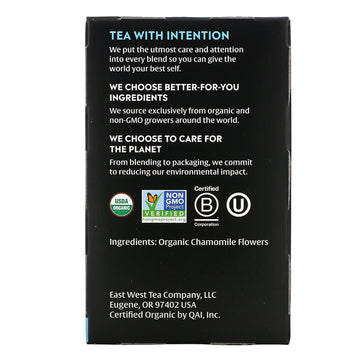 Choice Organic Teas, Herbal Tea, Chamomile, Caffeine-Free, 16 Tea Bags, .50 oz (14 g)