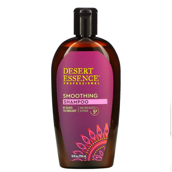 Desert Essence, Smoothing Shampoo, 10 fl oz (296 ml) - The Supplement Shop