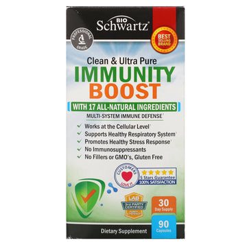BioSchwartz, Clean & Ultra Pure Immunity Boost, 90 Capsules